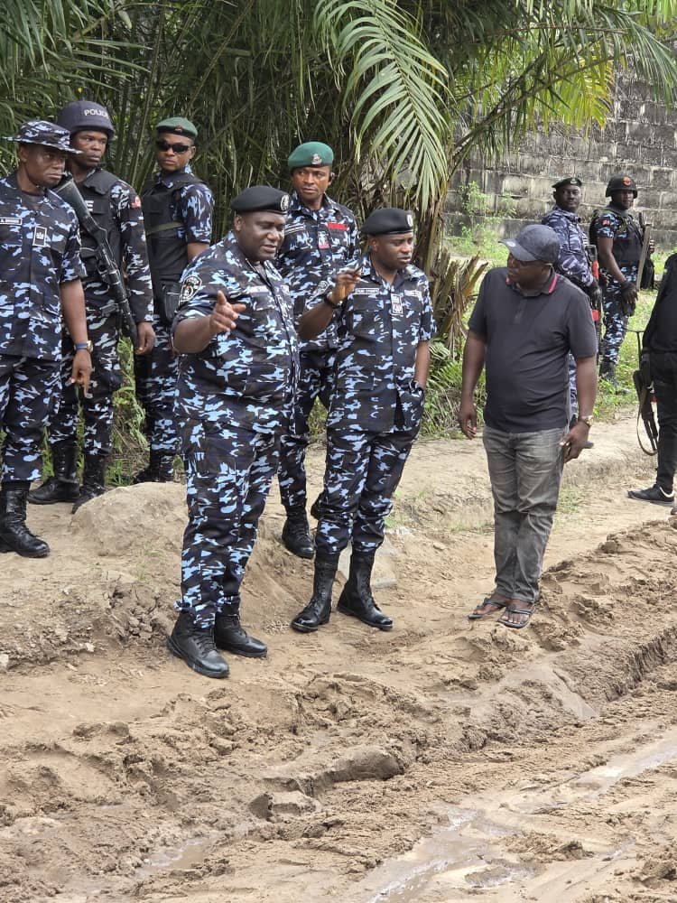 SAPELE ABDUCTION : POLICE CHIEF MOVES TO GROUND ZERO, VOWS VICTIM’S SAFE RETURN